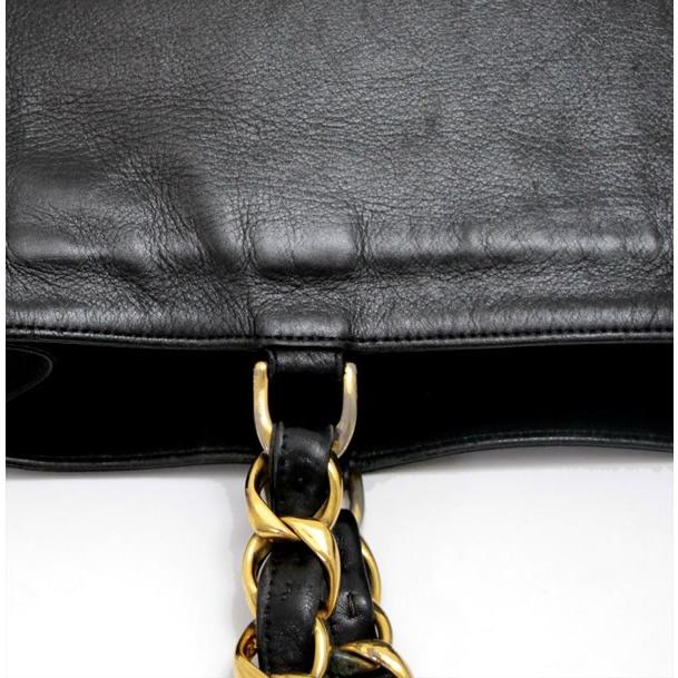 シャネル CHANEL ヴィンテージ デカココマーク チェーン トートバッグ