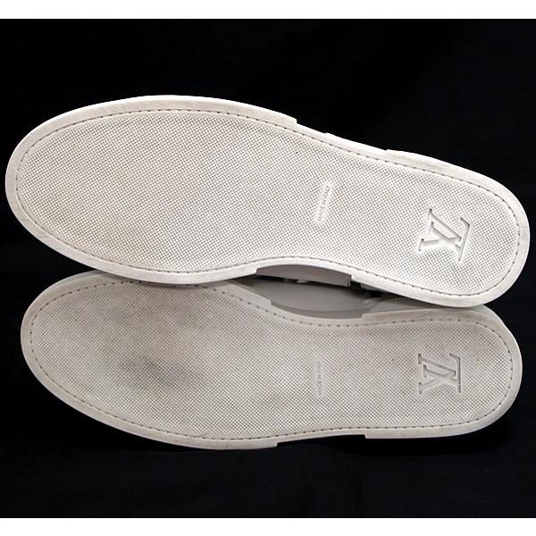 美品 ルイヴィトン Louis Vuitton ステラ―ライン サークルLV ハイカット スニーカー 白 1A1JSS size7 約27cm 【66300】 美品 ルイヴィトン Louis Vuitton ステラ―ライン サークルLV