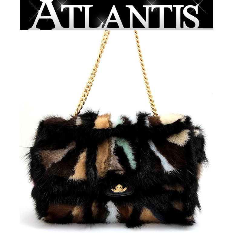 シャネル CHANEL チェーンショルダーバッグ ミンク G金具 6番台