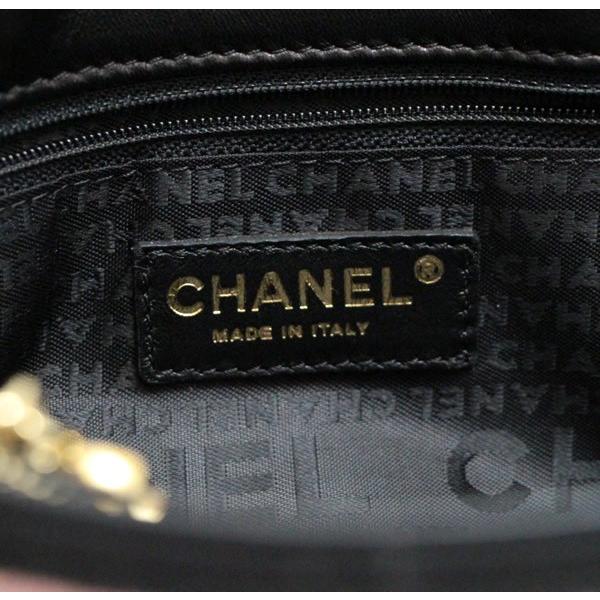 シャネル CHANEL アイコン チェーンショルダーバッグ 刺繍 8番台