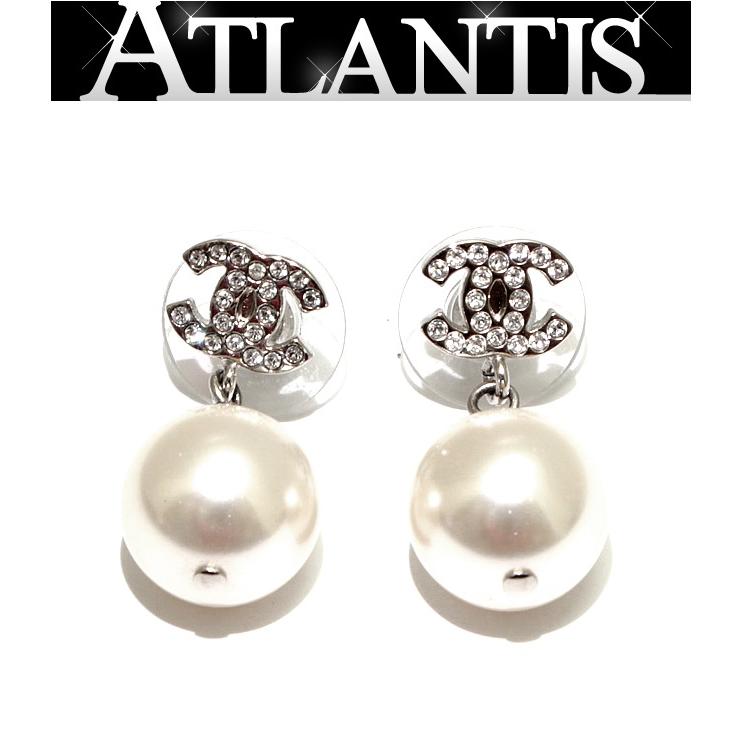 ピアス ココマーク&スイングパールピアス CHANEL（シャネル） ココマーク スイング パール ピアス 14P