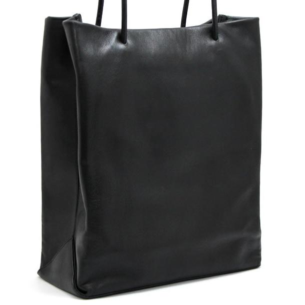 シャネル CHANEL エッセンシャルトートバッグ ミディアム カーフ 黒 12 