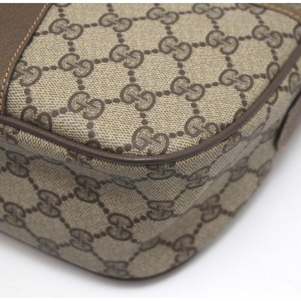 グッチ GUCCI オールドグッチ シェリーライン GG柄 ショルダーバッグ レザー ブラウン 【66569】 : atlantis - 通販 ...