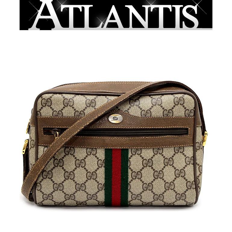 グッチ GUCCI オールドグッチ シェリーライン GG柄 ショルダーバッグ 