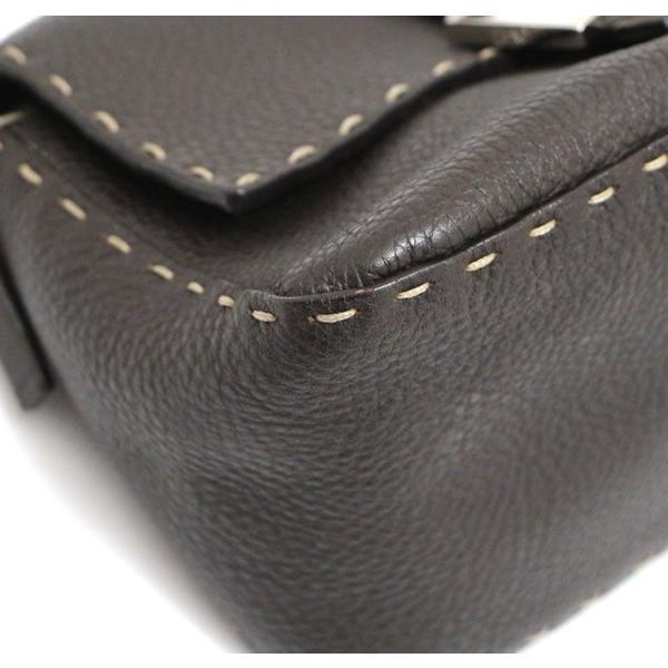 フェンディ FENDI マンマバケット ハンドバッグ セレリア レザー ブラウン 【66579】 : atlantis - 通販 ...