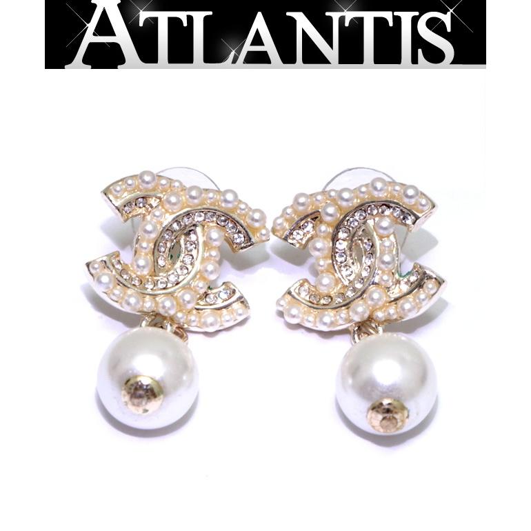 CHANEL ゴールド ピアス CHANEL シャネル ゴールド ピアス