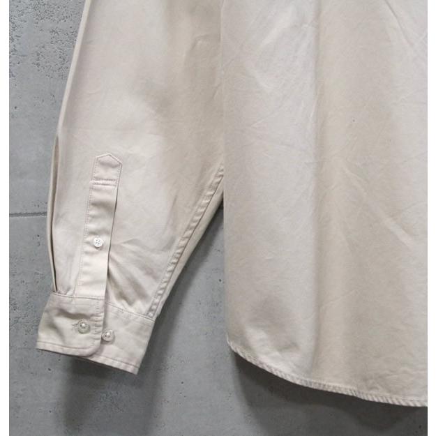 シュプリーム Supreme スモールボックスロゴ 長袖シャツ 綿100％ ストーン size:M 【66793】 シュプリーム Supreme スモールボックスロゴ 長袖シャツ 綿100