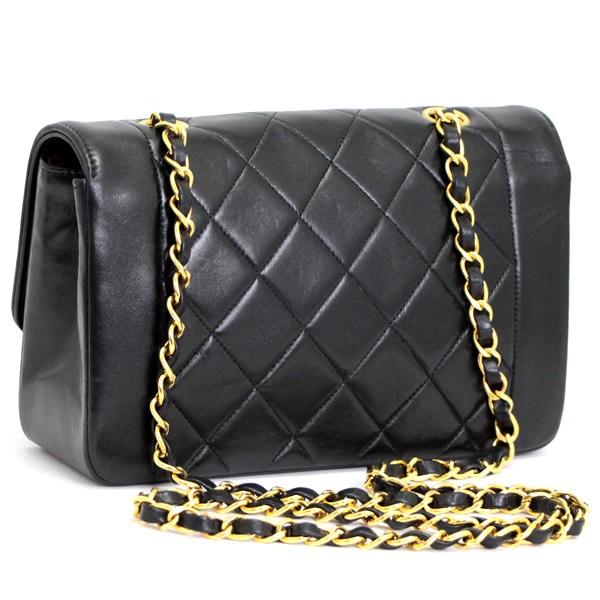 美品 シャネル CHANEL ダイアナ22 マトラッセ チェーンショルダー
