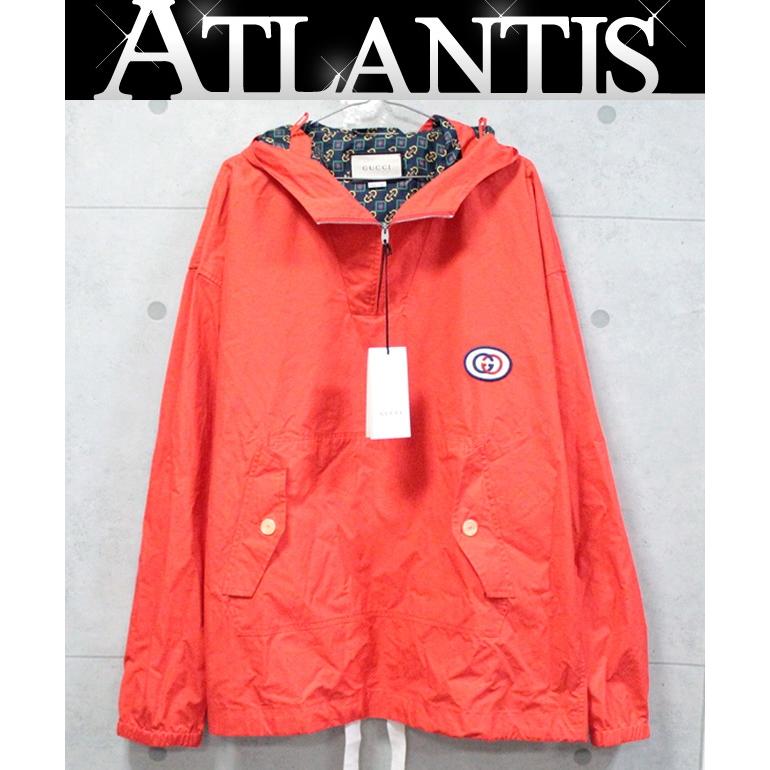 グッチ GUCCI GGロゴ ハーフジップ ブルゾン パーカー フーディ