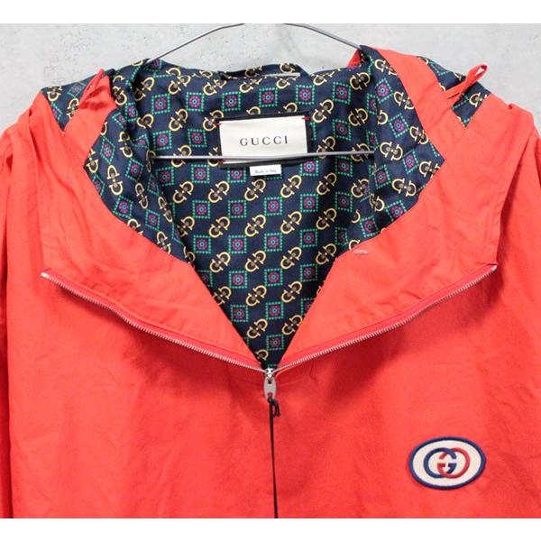 グッチ GUCCI GGロゴ ハーフジップ ブルゾン パーカー フーディ
