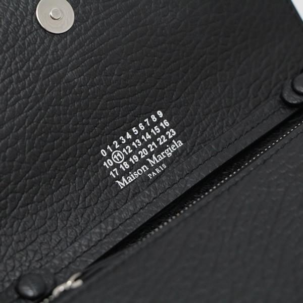 メゾン マルジェラ Maison Margiela 4ステッチ チェーンウォレット 黒