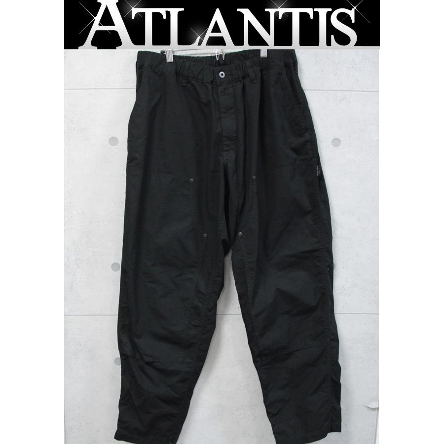 BLACK Scandal Yohji Yamamoto KATSURAGI SIDE ELASTIC STRING PANTS 