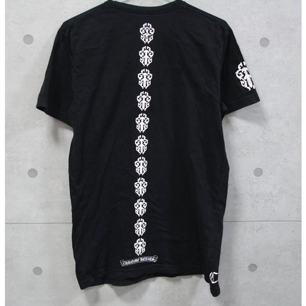 CHROME HEARTS クロムハーツ ダガープリント Tシャツ 黒 コットン100