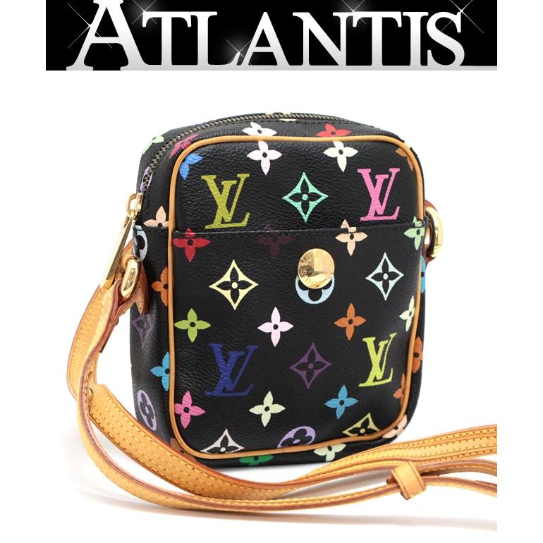 ルイヴィトン LOUIS VUITTON リフト ショルダーバッグ マルチカラー 黒 