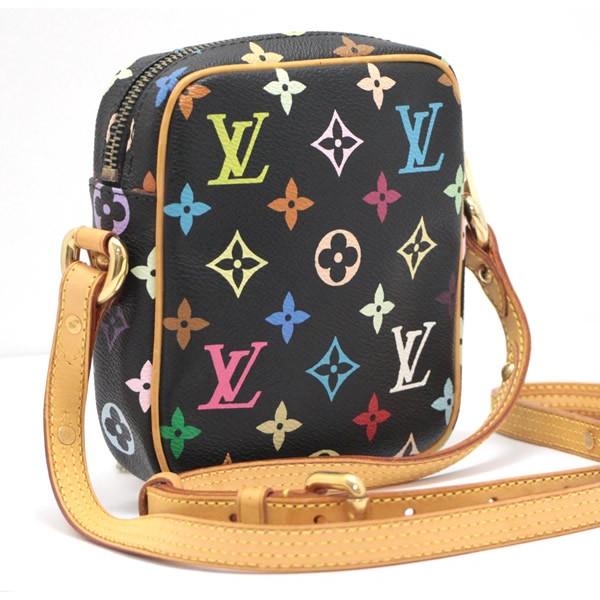 ルイヴィトン LOUIS VUITTON リフト ショルダーバッグ マルチカラー 黒 