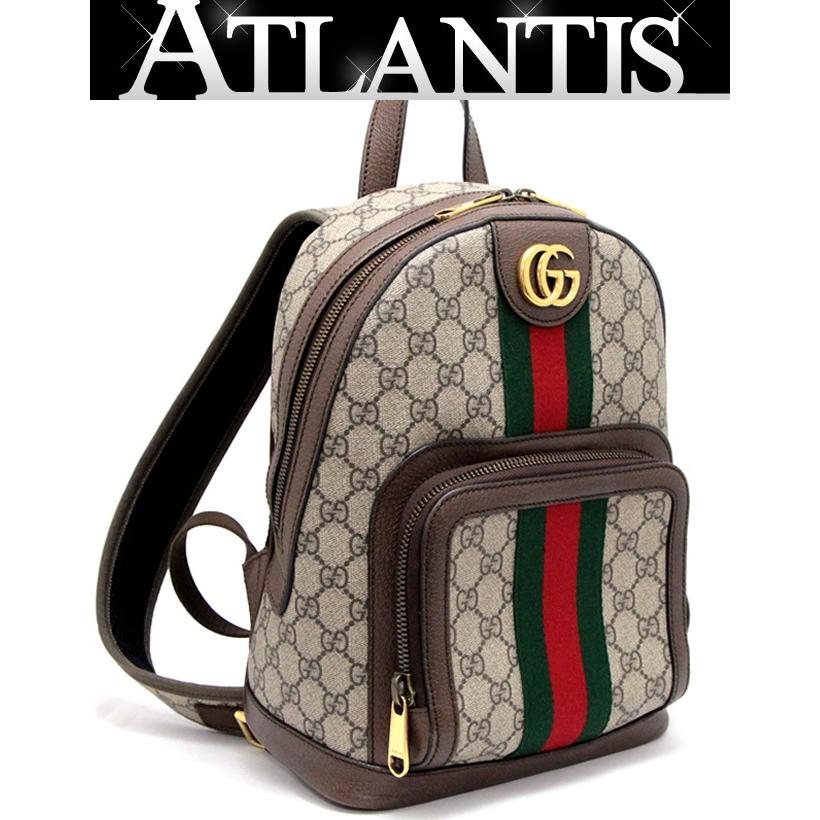 【美品】グッチ リュックサック バックパック GUCCI シェリーライン 大容量 Gucci シェリーライン リュックサック バックパック
