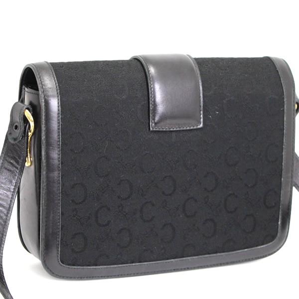 CELINE セリーヌ Cマカダム　ヴィンテージ　ショルダーバッグ CELINE(セリーヌ) OLD CELIEN macadam shoulder bag マカダム柄