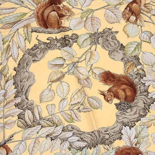 美品 エルメス HERMES カレ90 CASSE NOISETTE くるみ割り 大判スカーフ