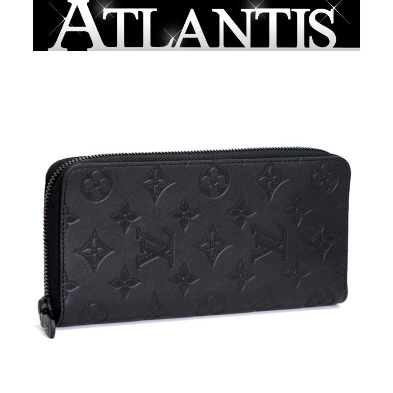 極美品】ルイヴィトン モノグラム シャドウ ジッピーウォレット ヴェル