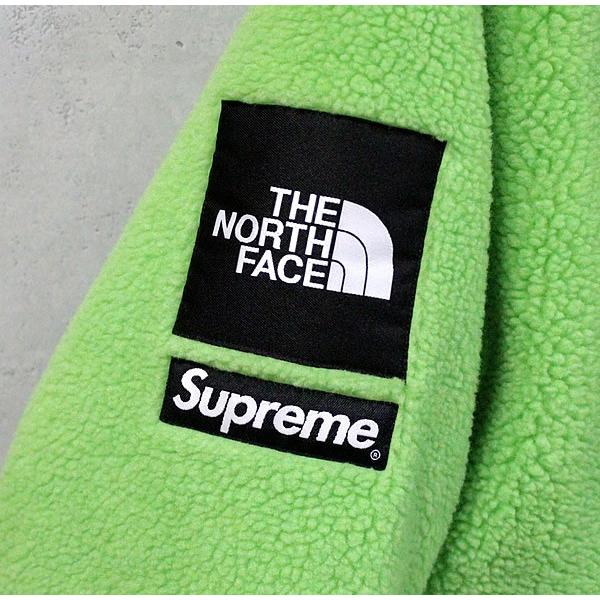 美品 シュプリーム Supreme × The North Face Sロゴ フリース