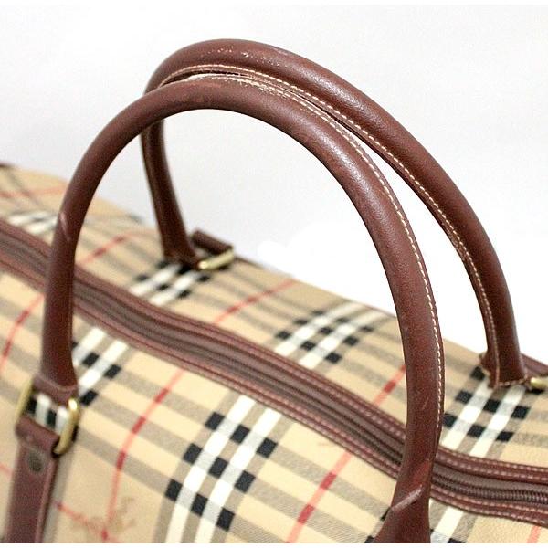 セール極美品　​バーバリーBurberry　ハンドバッグ　2wayボストンバッグ バーバリー BURBERRY ボストンバッグ ハンドバッグ 2WAYバッグ レザー