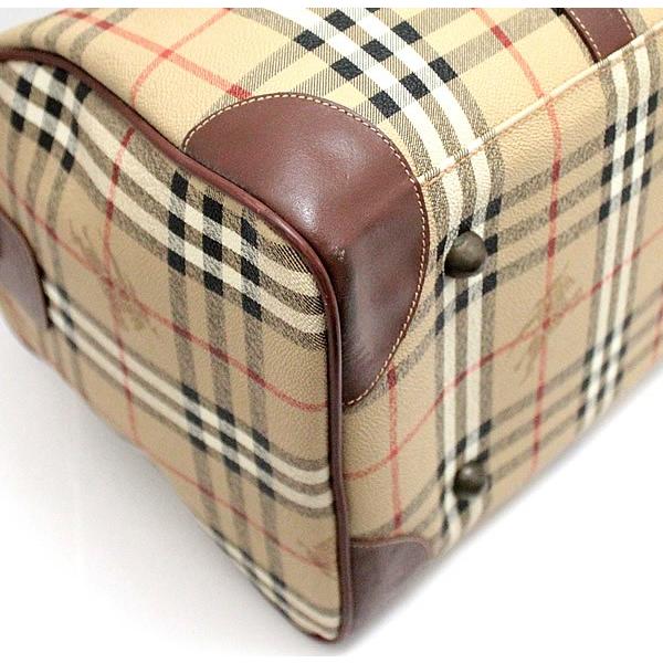 バーバリー BURBERRY ボストンバッグ ハンドバッグ 2WAYバッグ レザー