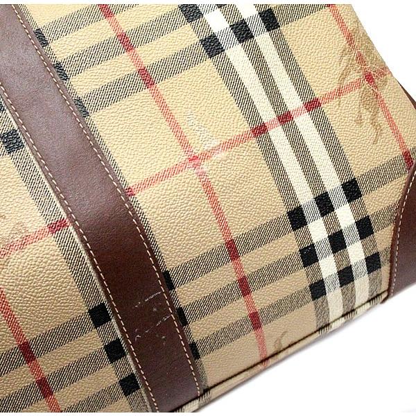 バーバリー BURBERRY ボストンバッグ ハンドバッグ 2WAYバッグ レザー