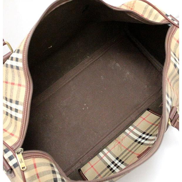 バーバリー BURBERRY ボストンバッグ ハンドバッグ 2WAYバッグ レザー