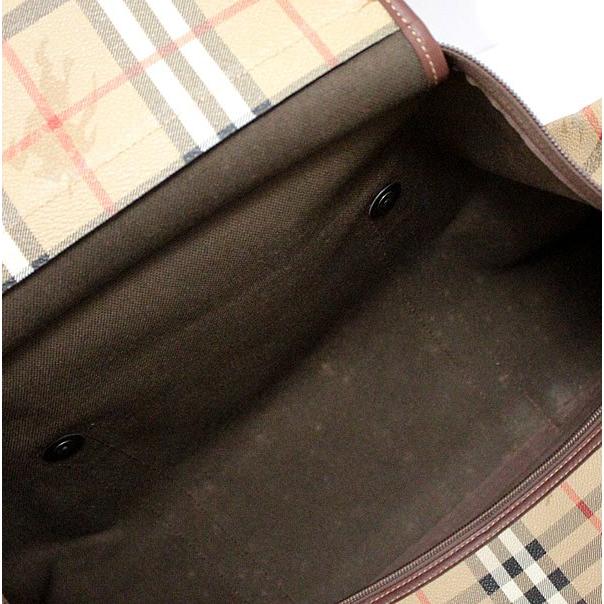 バーバリー BURBERRY ボストンバッグ ハンドバッグ 2WAYバッグ レザー