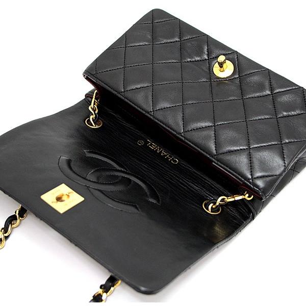 美品 シャネル CHANEL ミニマトラッセ フルフラップ チェーン