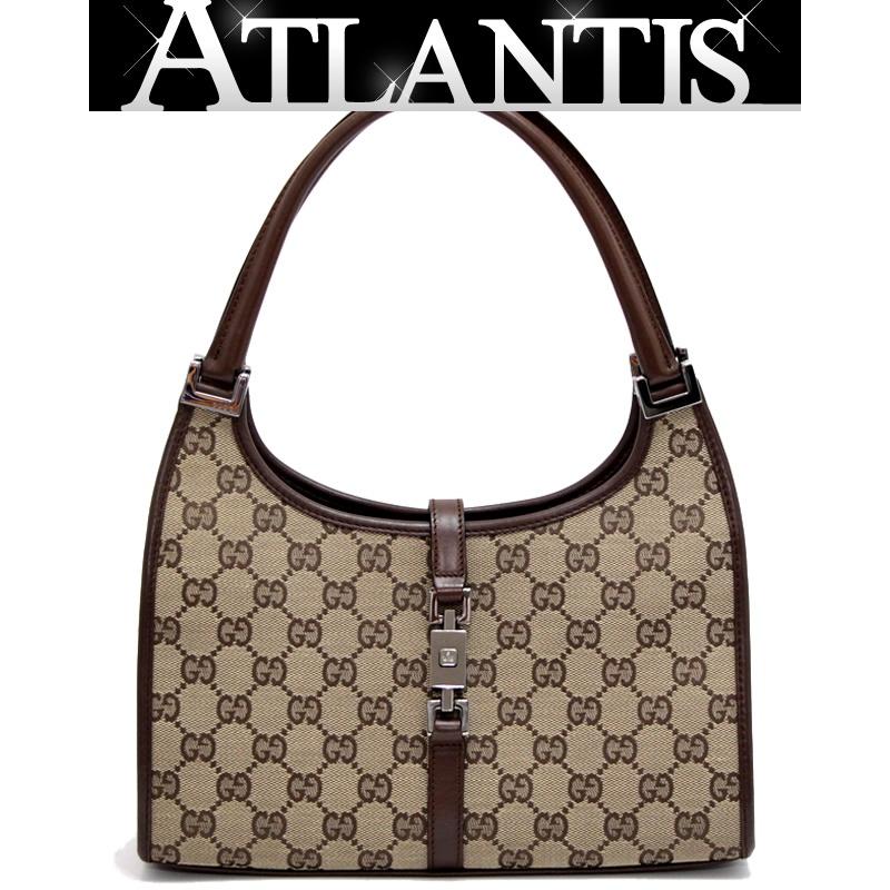 グッチ GUCCI ジャッキー GGキャンバス ハンドバッグ スモール 