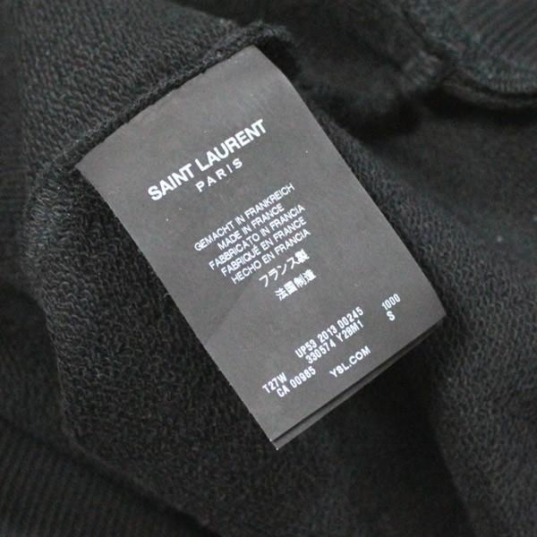 サンローランパリ SAINT LAURENT PARIS ダメージスウェット サンローランパリ SAINT LAURENT PARIS ダメージスウェット