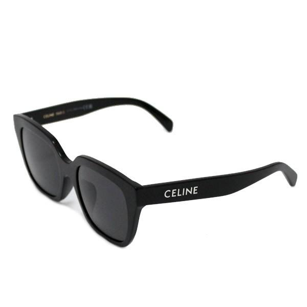 極美品 セリーヌ CELINE サングラス CL40198F ポシェット付き 黒  