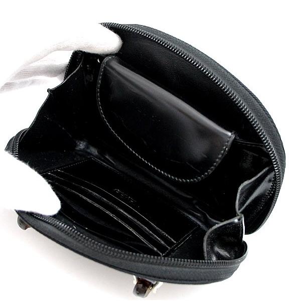 グッチ GUCCI バンブー ショルダー ミニハンドバッグ 2WAYバッグ 黒