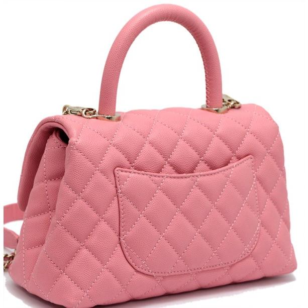 極美品 シャネル CHANEL マトラッセ ココハンドル 2WAYバッグ キャビア 