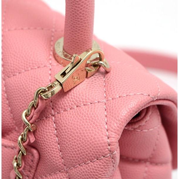 極美品 シャネル CHANEL マトラッセ ココハンドル 2WAYバッグ キャビア 