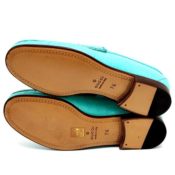 在庫処分大セール】未使用 グッチ GUCCI ホースビット ローファー 