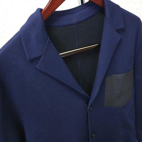 在庫処分大セール】ベルルッティ Berluti レザー ポケット ウール