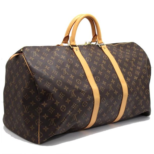 ルイヴィトン Louis Vuitton キーポル55 ボストンバッグ モノグラム