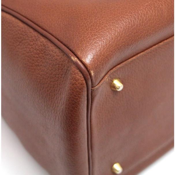 バーバリー BURBERRY ミニボストンバッグ ヴィンテージ レザー
