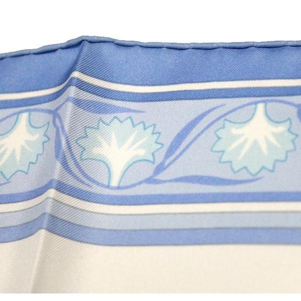 美品 エルメス HERMES カレ90 スカーフ OEillets sauvages et autres