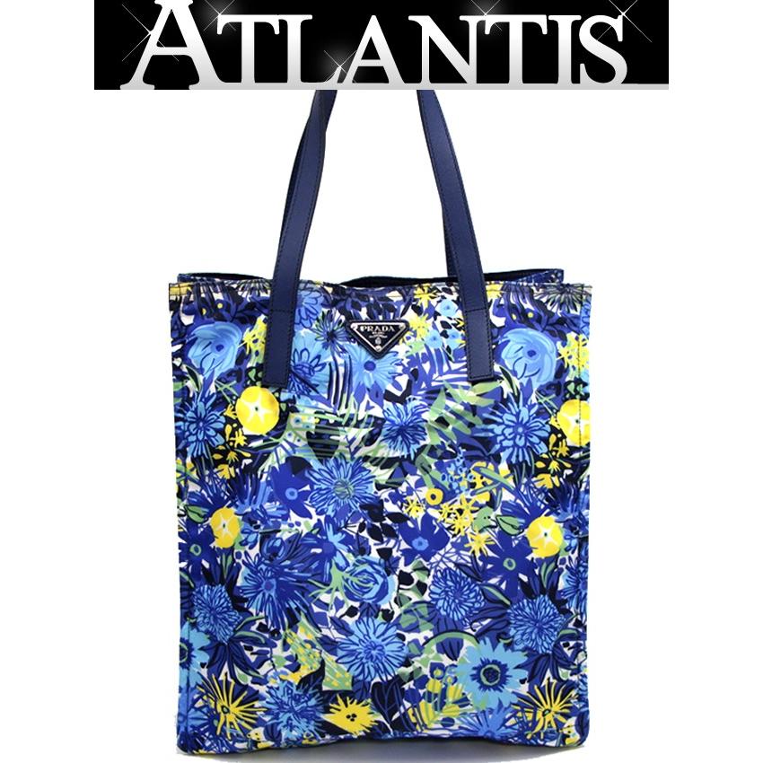 美品✨ PRADA プラダ トートバッグ エコバッグ 三角ロゴ 2VG051