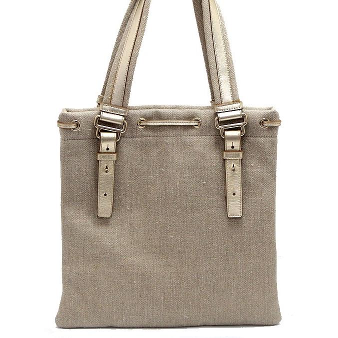 サンローラン YVES SAINT LAURENT カハラ トートバッグ ベージュ