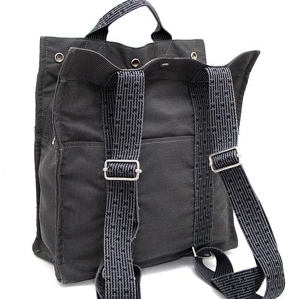 エルメスHERMES エールライン リュックグレー