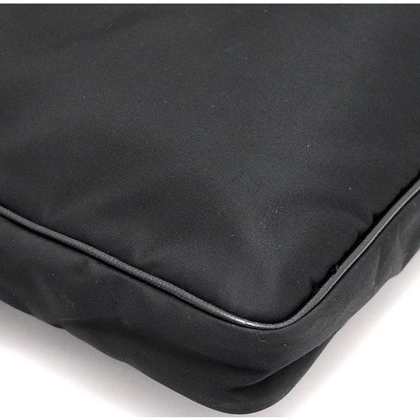 プラダ PRADA 三角ロゴ ブリーフケース ビジネスバッグ ナイロン 黒