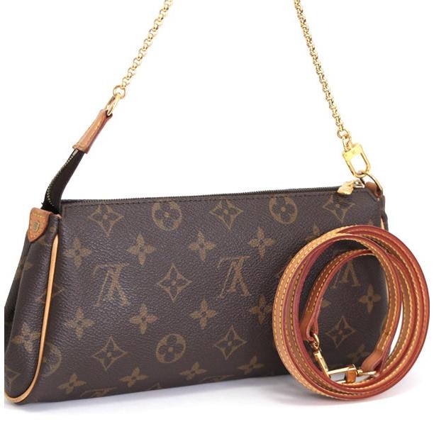 ルイヴィトン Louis Vuitton エヴァ ショルダーバッグ チェーン  