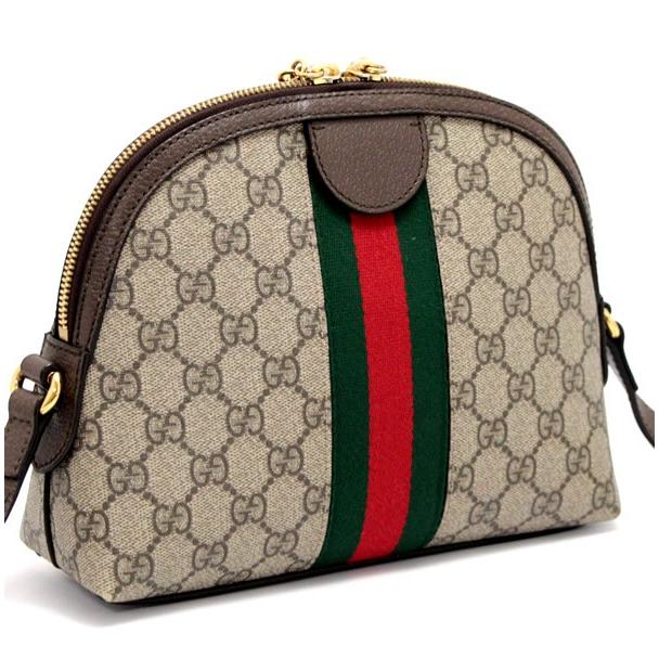 グッチ GUCCI GGスプリーム シェリーライン ショルダーバッグ PVCx
