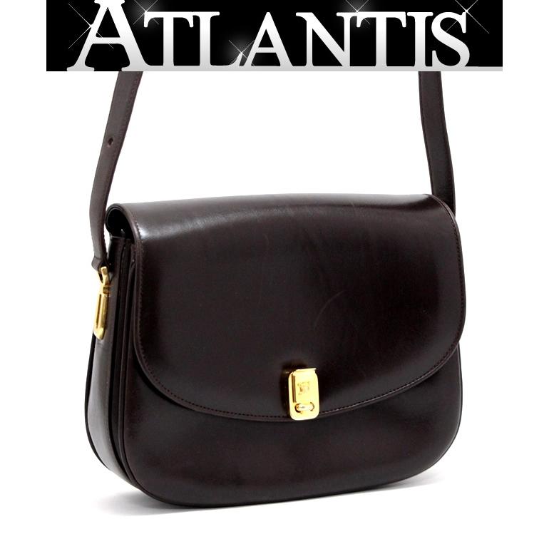 セリーヌ CELINE ヴィンテージ ショルダーバッグ トリオンフゴールド