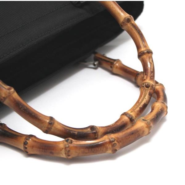 グッチ GUCCI バンブー トートバッグ ナイロンキャンバス 黒 【67778】 : atlantis - 通販 - Yahoo!ショッピング