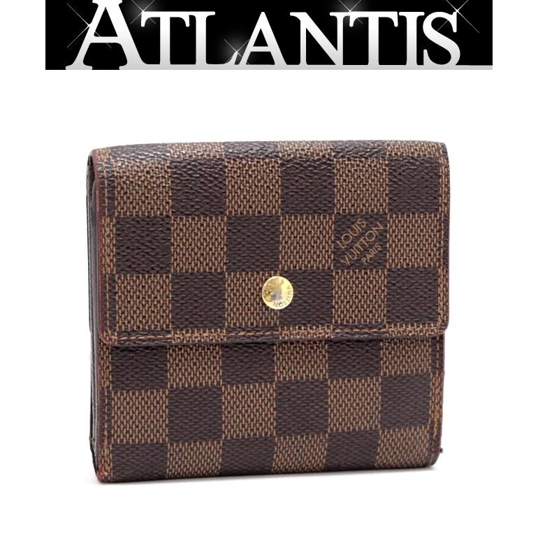 ルイヴィトン Louis Vuitton ポルトフォイユ エリーズ Wホック